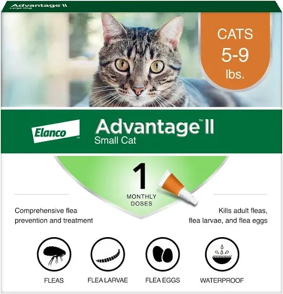 Advantage II Flea Cats