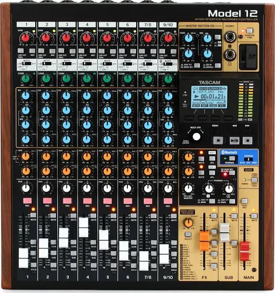 Recorder TASCAM Model 12 Multitrack Recorder - 12-Track USB Audio Interface