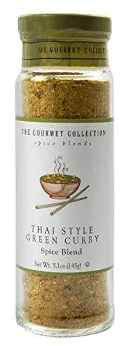 THAI Style Green Curry The Gourmet Collection Spice Blends  5.1oz BB:10/2026