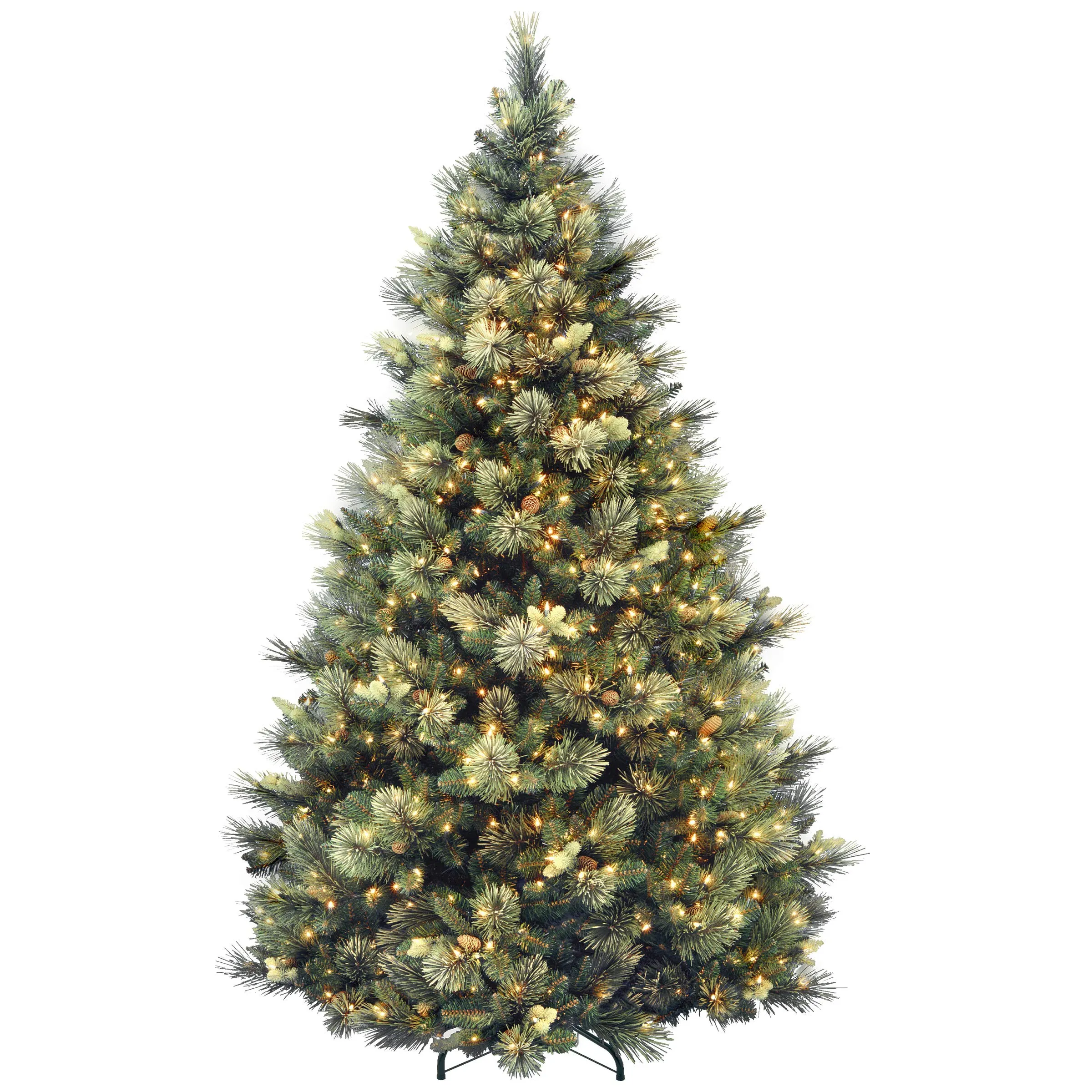 National Tree Company 7.5ft Carolina Pine Tree with Clear Lights