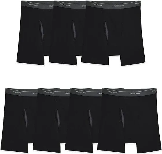 Fruit of the Loom Men's CoolZone Fly Boxer Briefs