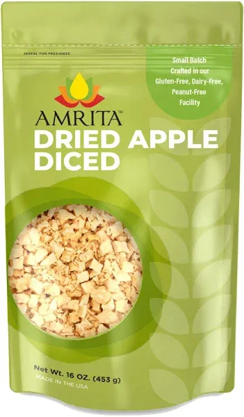 Dried Diced Apple (Unsulfured) - 8oz