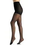 Silky Sheer Light Support Compression Leg Pantyhose ReinforcedToe 8101