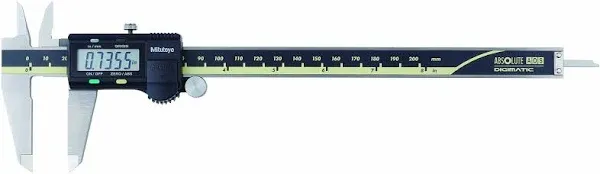 MITUTOYO Digital Caliper, 500-172-30 8"/200MM AOS ABS with Output