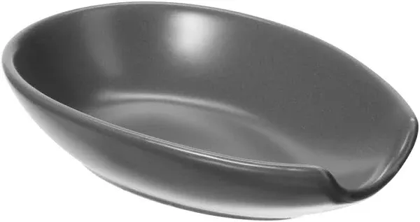 OGGI Charcoal Ceramic Spoon Rest