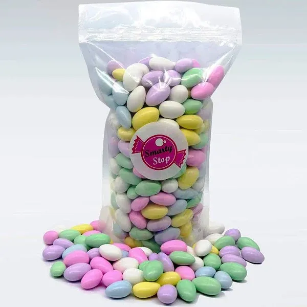 Smarty Stop Jordan Almonds (Assorted - Pastel Colors, 2 Pound (Pack of 1))