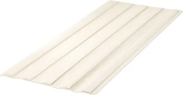 Mellow Fabric Covered Wood Slats, Bunkie Board Mattress Support, Box Spring or Bed Slat Replacement, King , Beige