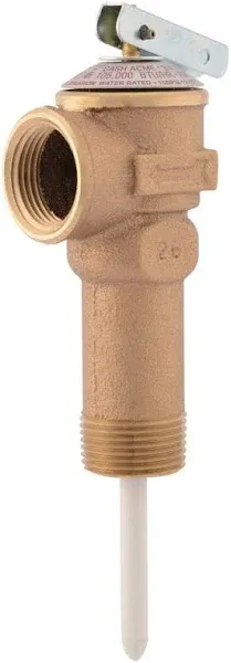 Cash Acme NCLX-5 3/4&#034; NPT Water Heater Pressure Relief Valve