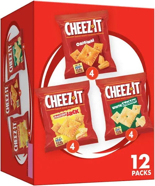 Cheez-It Baked Snack Crackers Variety Pack