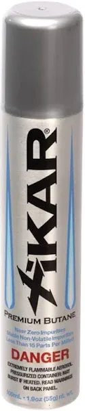 Xikar PUROFINE Premium Butane Fuel Refill with 0 Impurities - Premium Quality Fuel for Jet Flame Lighters and Torches - High Altitude Formula, 8oz (400ml)