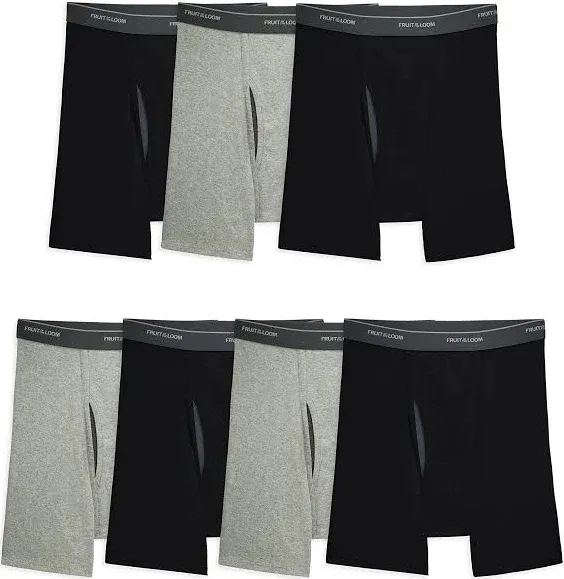  Men&#039;s Coolzone Boxer Briefs, Moisture Large 6 6 Pack - Covered Waistband