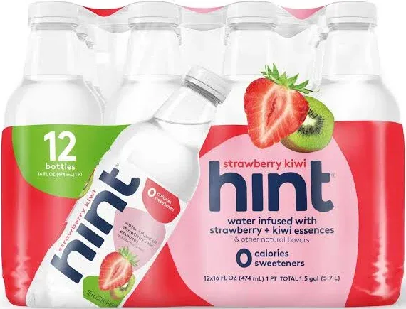 Hint Strawberry Kiwi Water