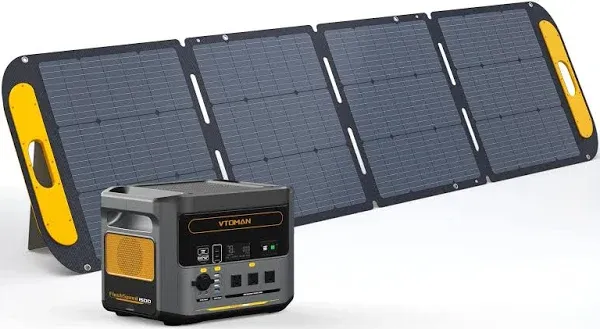 VTOMAN Solar Generator 1500W