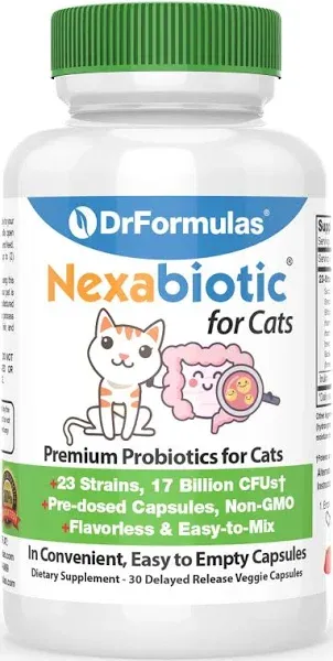 DrFormulas Nexabiotic Probiotics for Cats