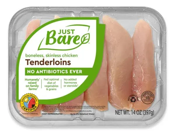 Just Bare Boneless Skinless Chicken Breast Fillets