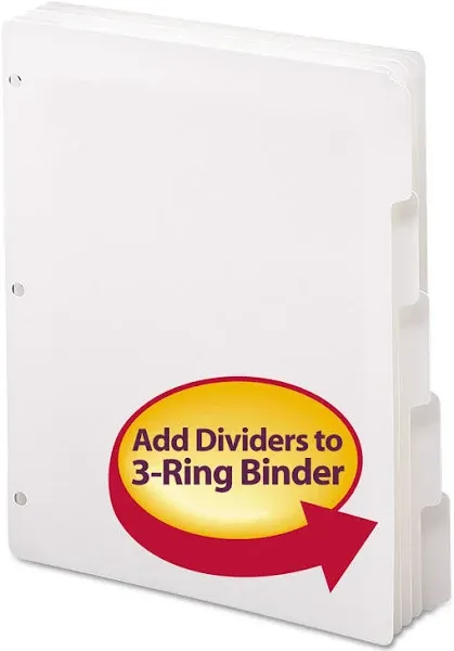 Smead Three-Ring Binder Index Dividers