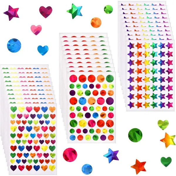 1710 Pcs Star Stickers