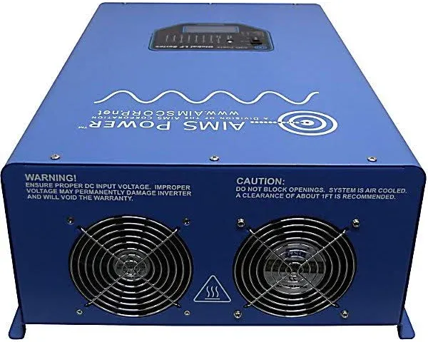 Aims Power 10,000 Watt Pure Sine Inverter Charger