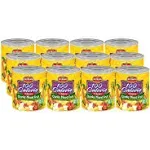 Del Monte Canned Cherry Chunky Fruit Cocktail in Light Syrup, 8.25 Ounce (Pack of 12)