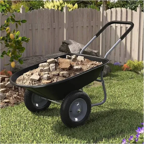 Arnot Enlarged 2-Wheel Wheelbarrow