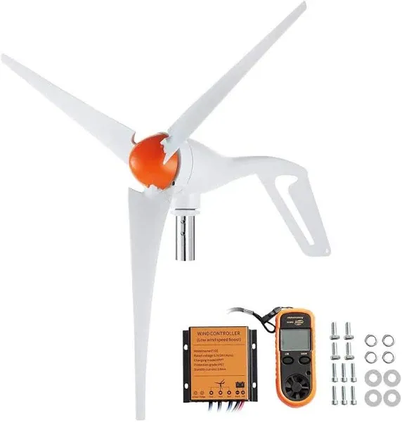 VEVOR 500W Wind Turbine Generator with Anemometer