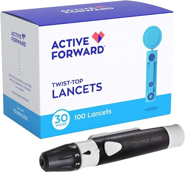 Microlet Lancing Device + 100 30g Lancets