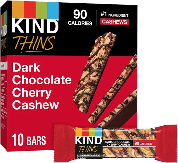 KIND Bars Dark Chocolate Cherry Cashew 10 Pack