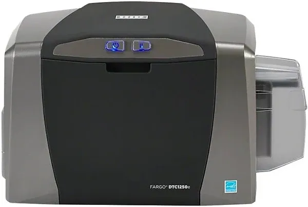 Bodno Fargo DTC1250e Single Sided ID Card Printer &amp; Complete