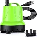 FREESEA 660 GPH 40W Submersible Water Pump for Pond Aquarium Hydroponics Fish Tank Fountain Waterfall