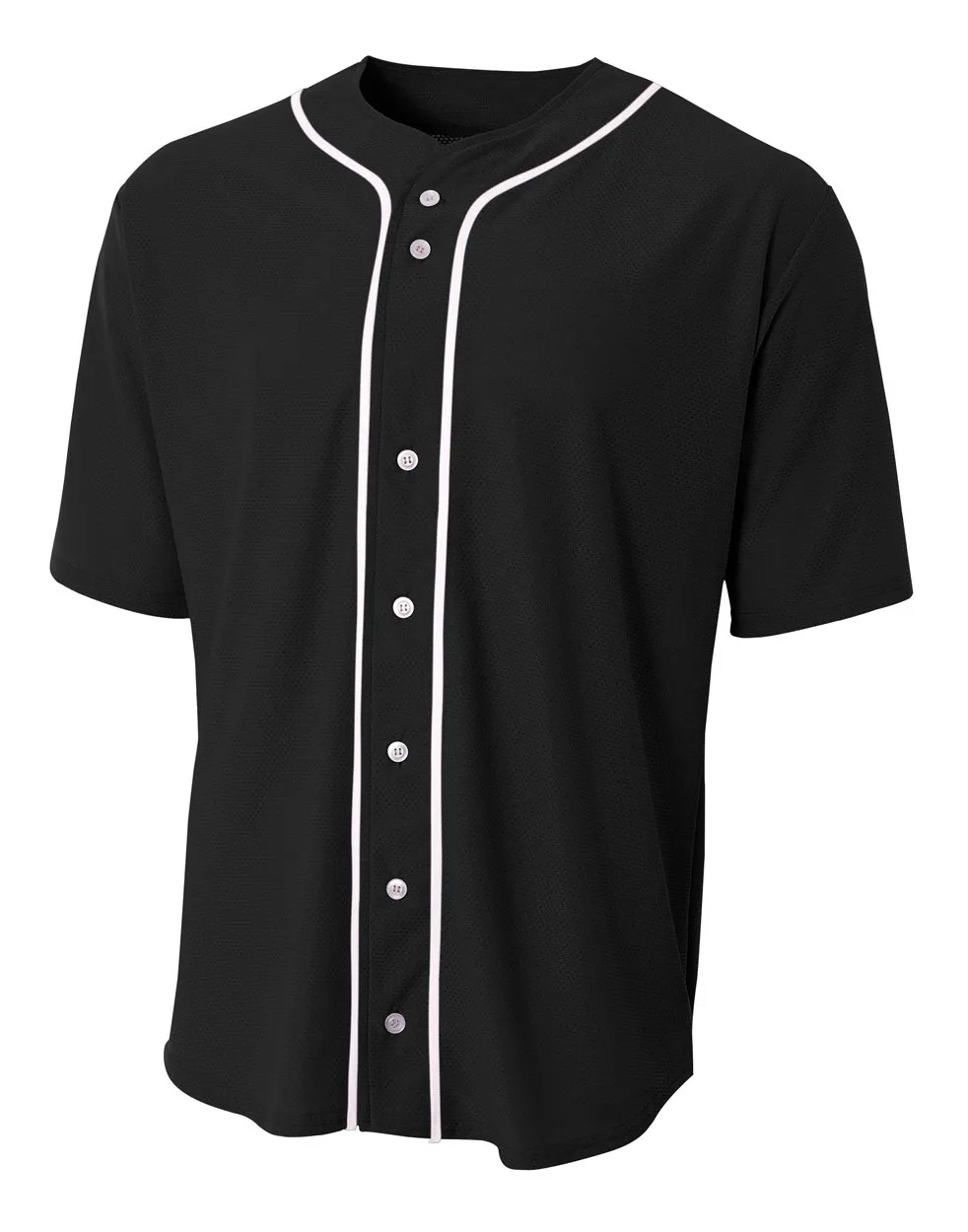 A4 Youth Full Button Baseball Top