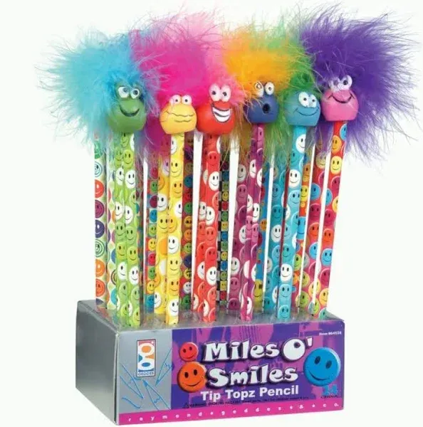 Case of [24] Miles O Smiles Tip Topz Pencil