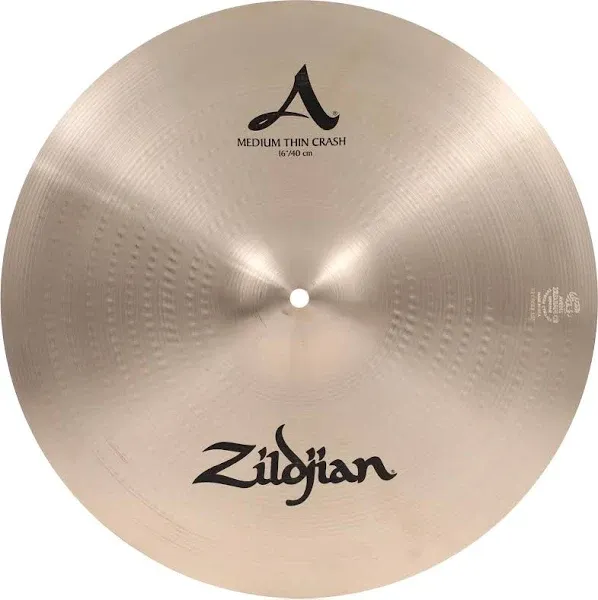 Zildjian 16" A Series Medium Thin Crash Cymbal | Reverb