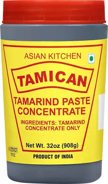 Asian Kitchen Tamarind Concentrate 32oz (2lbs ) 908g (Bulk Value Pack) ~ Gluten Free, No Added Sugar | All Natural | Vegan | Non-GMO | No Colors | IND