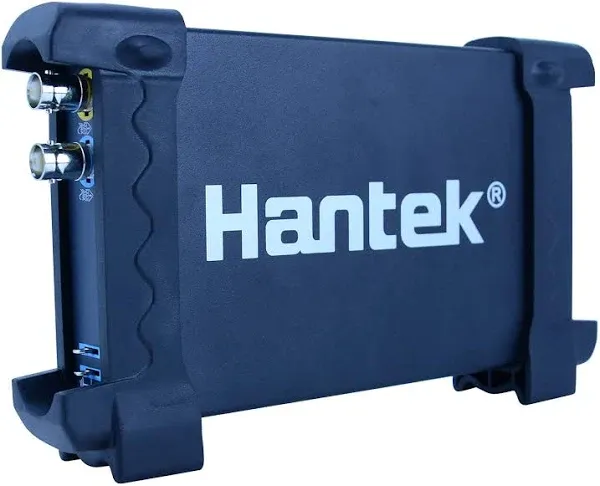 Hantek Laptop PC USB Digital Storage Virtual Oscilloscope 2 Channels 20Mhz Handheld Portable Osciloscopio (6022BE)