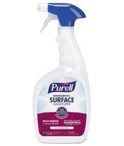 Purell Foodservice Surface Sanitizer Fragrance Free 32 Oz Spray Bottle (6/Carton)