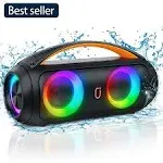 Portable Bluetooth Speaker Waterproof Outdoor Speaker,Loud Stereo Wireless Audio 730756886701 | eBay