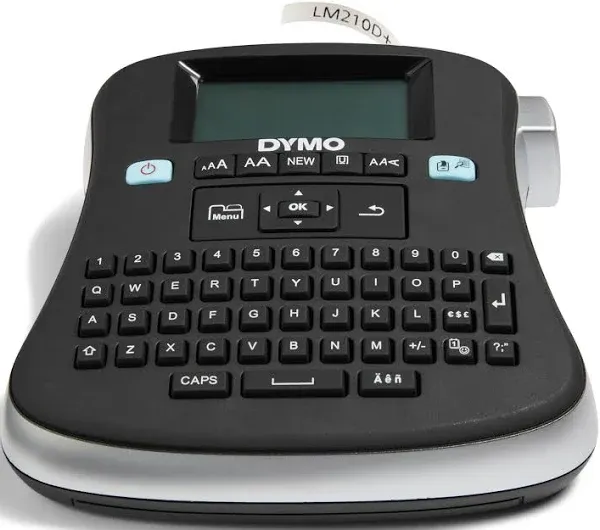 DYMO Labelmanager 210d Label Maker, 2 Lines, 6.1 X 6.5 X 2.5