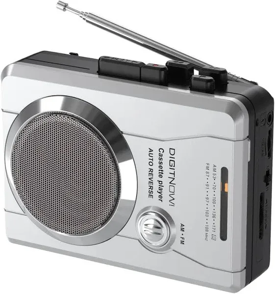 Cassette Player Recorder, Portable AM/FM Radio with 3.5MM Headphone Jack, Rec...