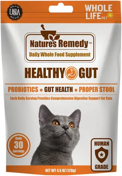 Whole Life Pet Nature's Remedy Healthy Gut Daily Supplement for Cats