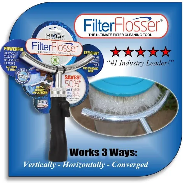 Filter Flosser Filter Cleaning Tool