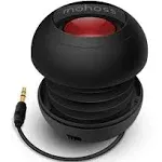 Mini Bass Speaker, mohoss Portable Plug in Speaker with 3.5mm Aux Audio Input, Rechargeable External Hamburger Speaker for iPhone Android Smartphones Laptop Tablet iPod MP3