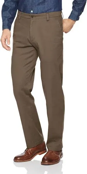 Dockers Men's Easy Straight Fit Khaki Stretch Pants