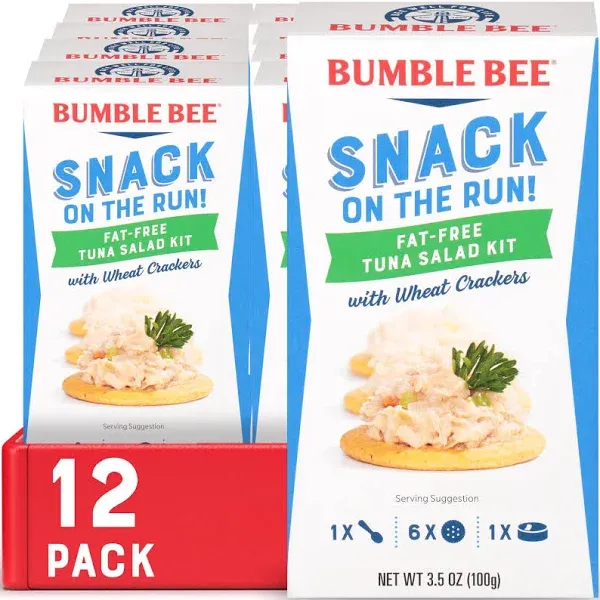 Bumble Bee Snack on Tuna Salad Crackers