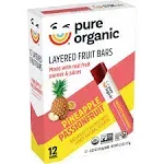 Pure Organic Layered Fruit Bars, Pineapple-Passionfruit (6.2 oz)