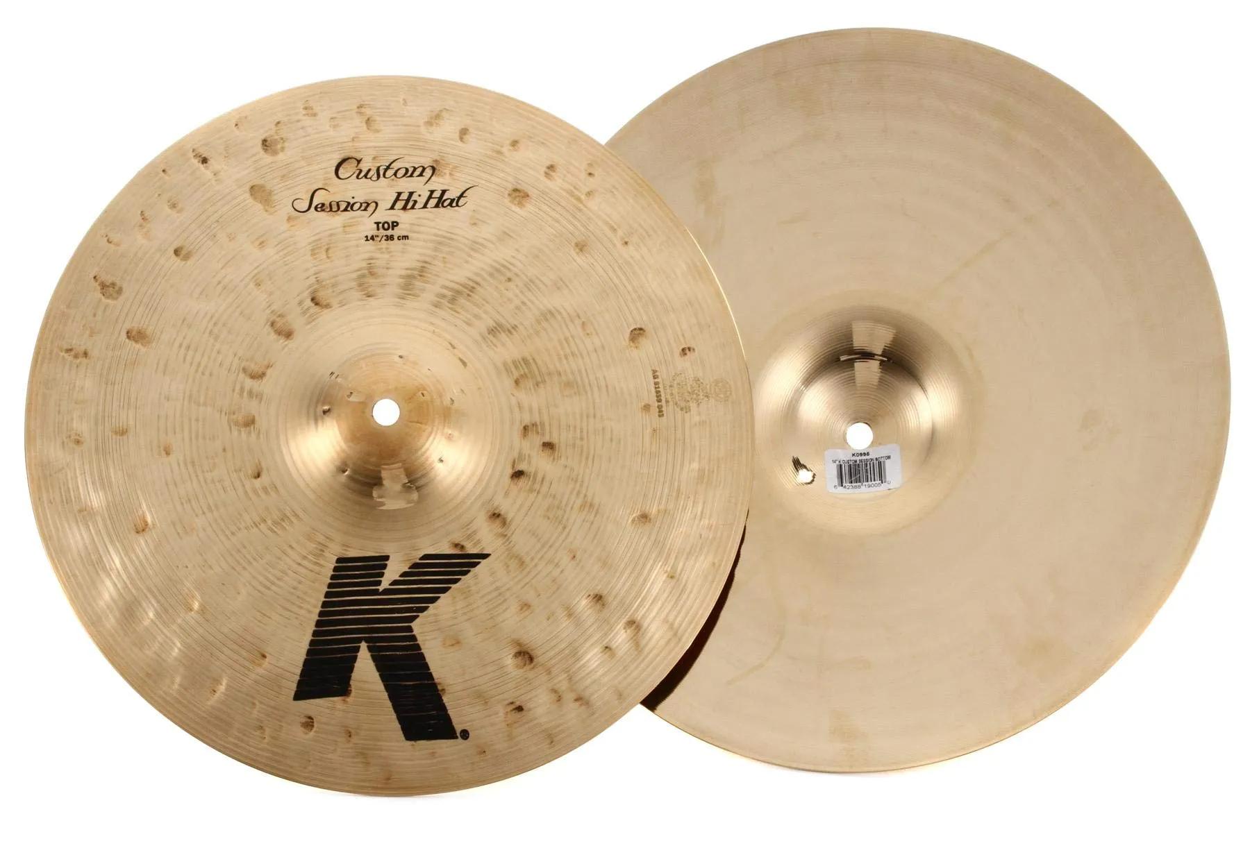 Zildjian - K0993 - 14&#034; K Custom Session Pair