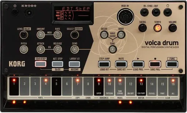 Korg Volca Drum Digital Percussion Synthesizer