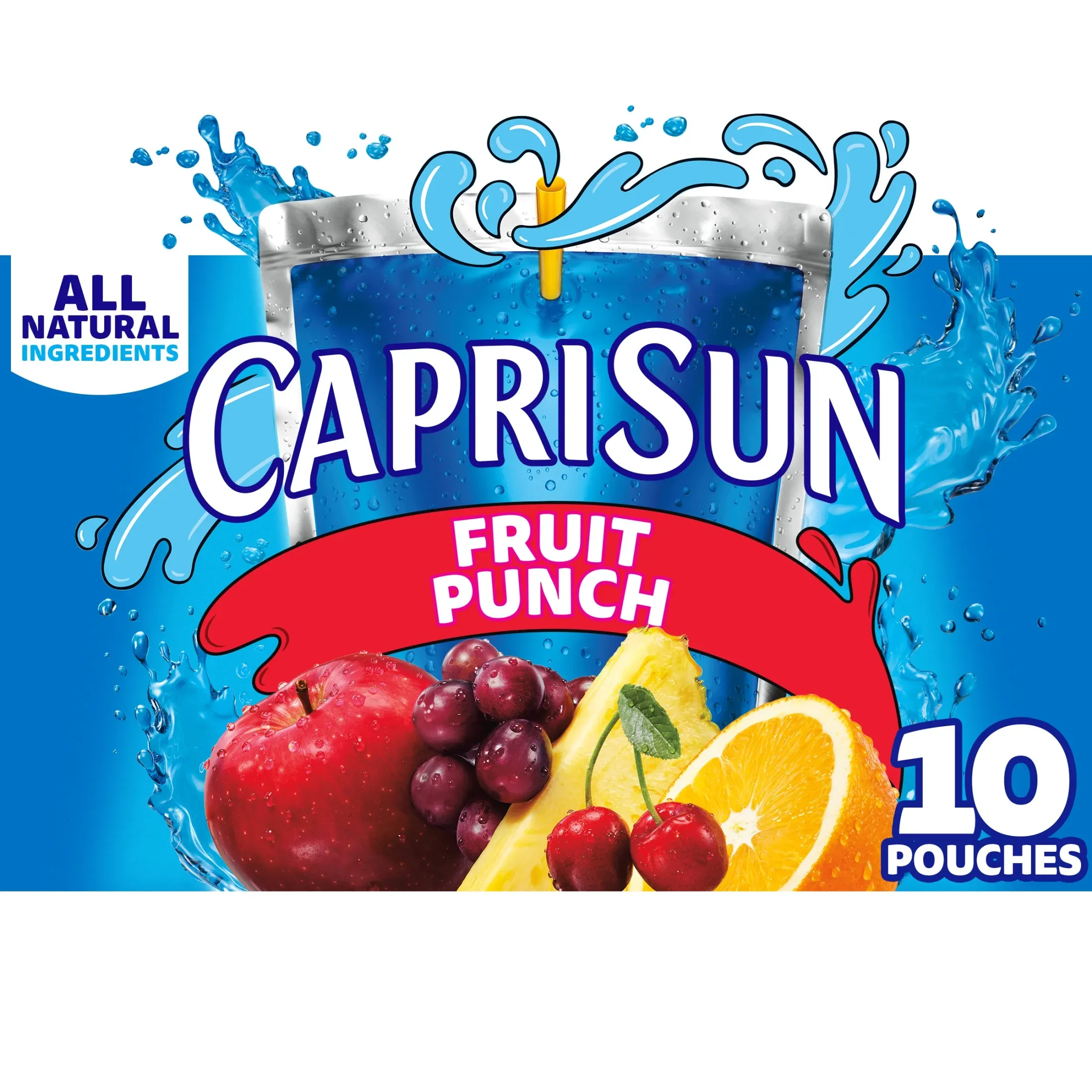 Capri Sun Fruit Punch Juice Pouches