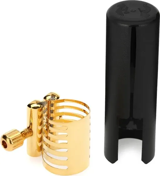 Rovner Platinum Gold Ligature for Metal Tenor & Baritone Saxophone Mouthpiece - PG-3ML | Reverb