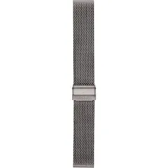 Fossil 22mm Smoke Stainless Steel Mesh Watch Band