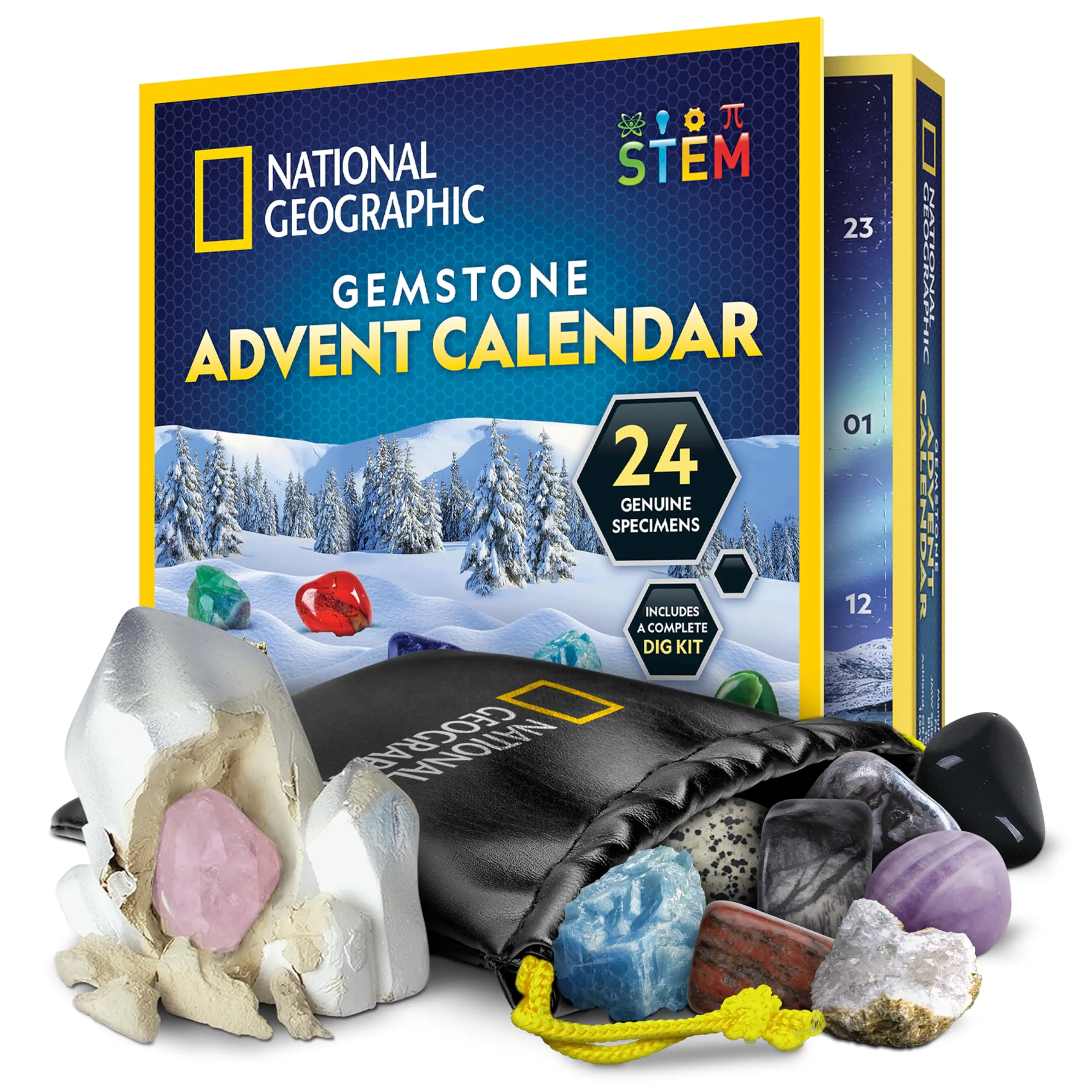 NATIONAL GEOGRAPHIC Gemstone Advent Calendar -2023 NIB